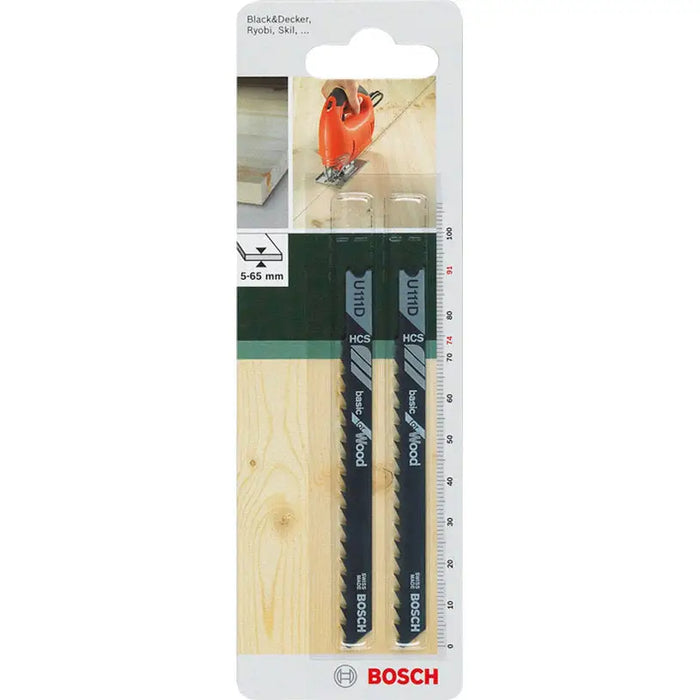 JIG SAW KNIFE 2 PCS. BOSCH U111D - Ножове за прободни триони<<<Консумативи за електроинструменти<<<Инструменти и