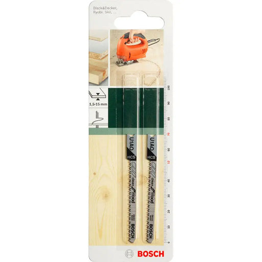 JIG SAW KNIFE 2 PCS. BOSCH U1AO - Ножове за прободни триони<<<Консумативи за електроинструменти<<<Инструменти и