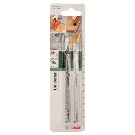 JIG SAW KNIFE 2 PCS. BOSCH U345XF - Ножове за прободни триони<<<Консумативи за електроинструменти<<<Инструменти и