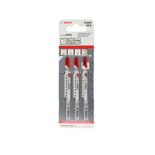 JIG SAW KNIFE 3PCS. BOSCH T102H - Ножове за прободни триони<<<Консумативи за електроинструменти<<<Инструменти и