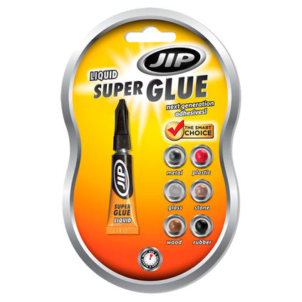 SECOND GLUE LIQUID SUPER GLUE JIP P009