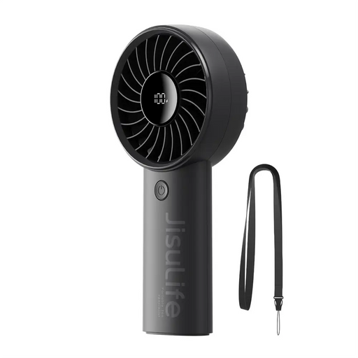 Jisulife Handheld Fan Life4 3600mAh Portable USB Fan - Black - Household accessories<<<HurtelXML