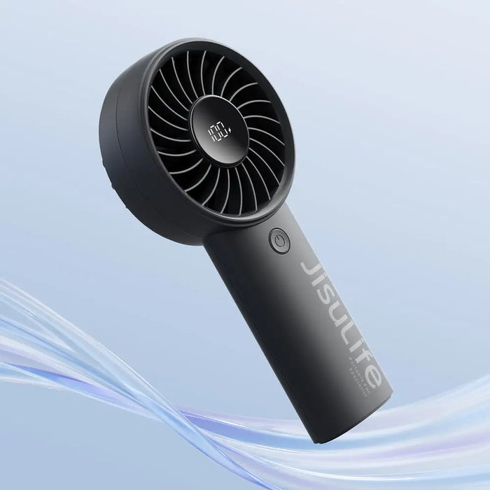 Jisulife Handheld Fan Life4 5000mAh Portable USB Fan - Black - Household accessories<<<HurtelXML