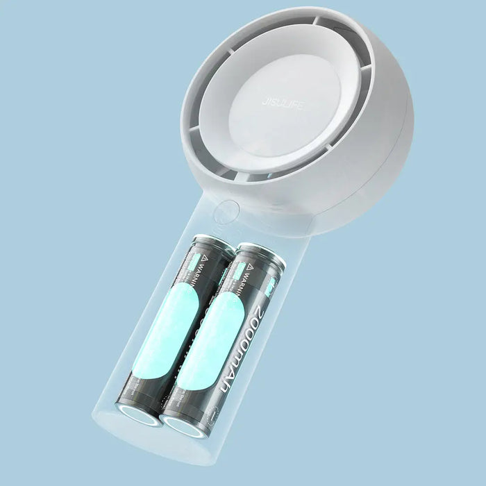 Jisulife Handheld Fan Life5 Plus 4000mAh Portable Mini Blower USB Fan - White - Household accessories<<<HurtelXML