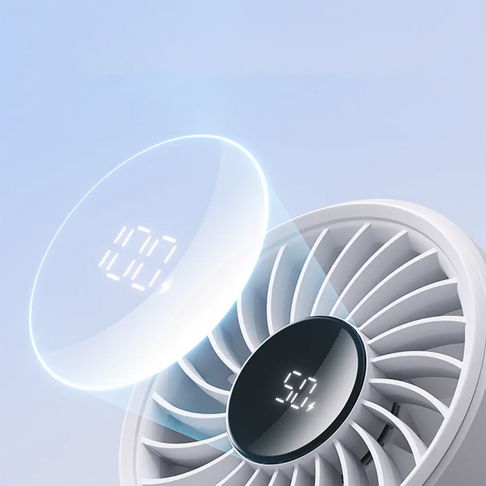 Jisulife Handheld Fan Life7 5000mAh Portable USB Fan - Gray - Household accessories<<<HurtelXML