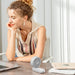 Jisulife Handheld Fan Life7 5000mAh Portable USB Fan - Gray - Household accessories<<<HurtelXML