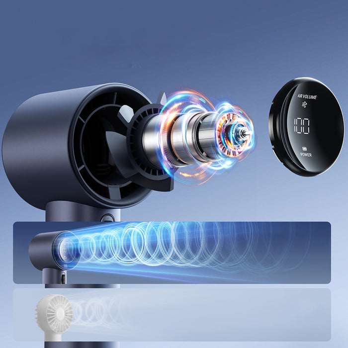 Jisulife Handheld Fan Pro1 3600mAh FA53 (ABS) Mini Blower Portable USB Fan - Blue