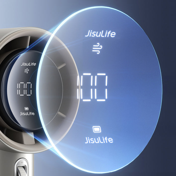 Jisulife Handheld Fan Pro1 S 5000mAh FA53PRO Mini Blower Portable USB Metal Fan - Light Brown