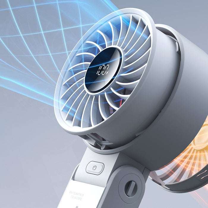 Jisulife Handheld Fan Life7 5000mAh Portable USB Fan - Gray