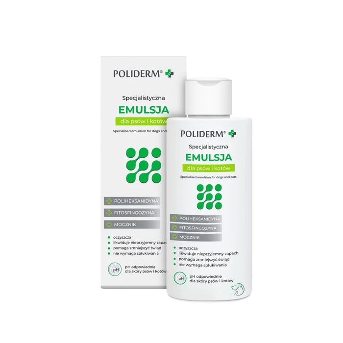 JM SANTE Poliderm - emulsion for inflammation-prone skin for dogs and cats – 140 ml
