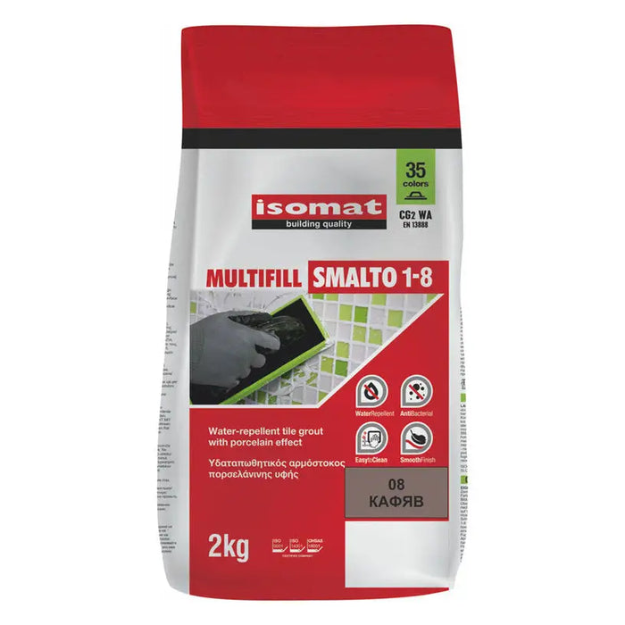 JOINT MIXTURE FOR INTERIOR AND EXTERIOR USE ISOMAT MULTIFILL BROWN 08 - Фуги<<<Лепила за плочки фуги силикони и