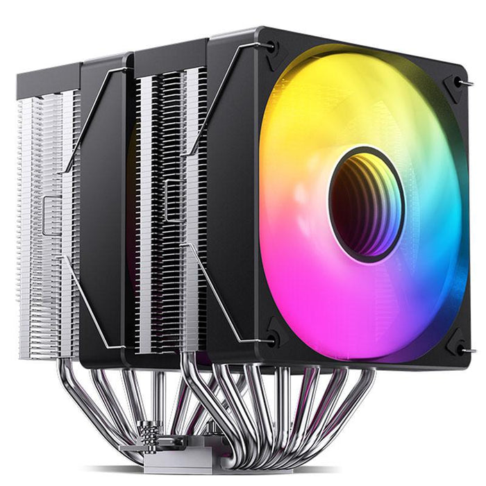 CPU cooler Jonsbo CR-3000 ARGB Black 2x120mm