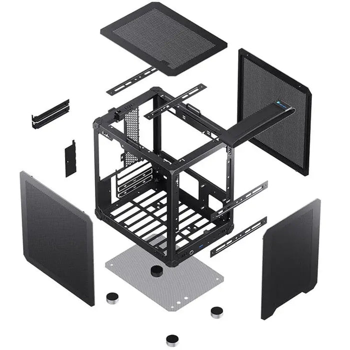 Box Jonsbo C6 Mesh, mATX, Black