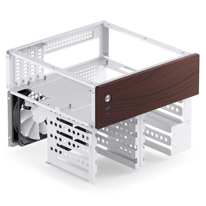 Box Jonsbo N4 NAS, m-ATX, White