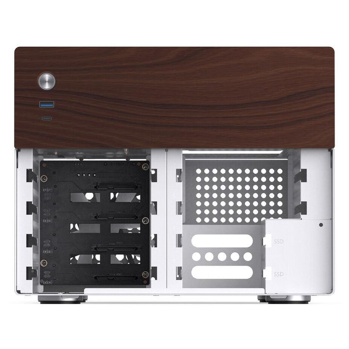 Box Jonsbo N4 NAS, m-ATX, White