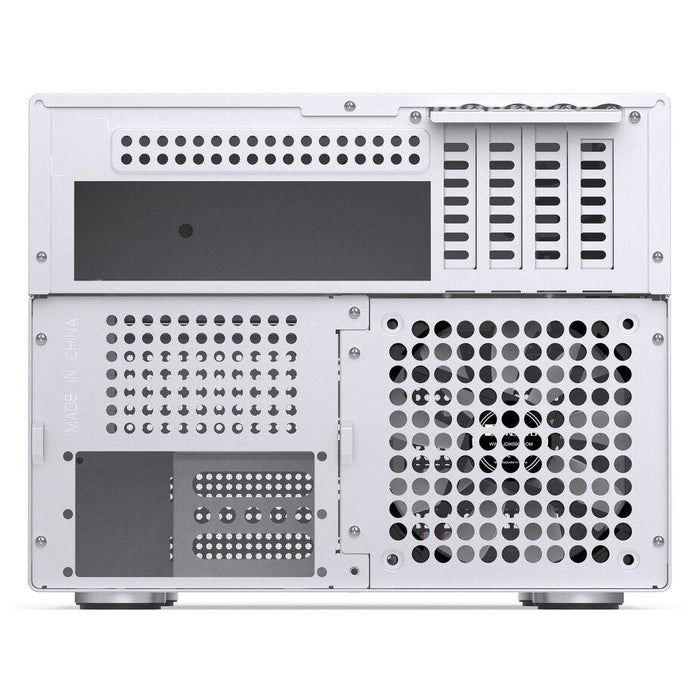 Box Jonsbo N4 NAS, m-ATX, White