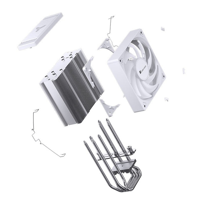 CPU cooler Jonsbo CR-1000 EVO, ARGB, White