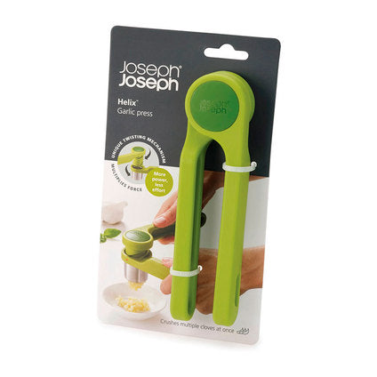 GARLIC PRESS STEEL GREEN JOSEPH JOSEPH