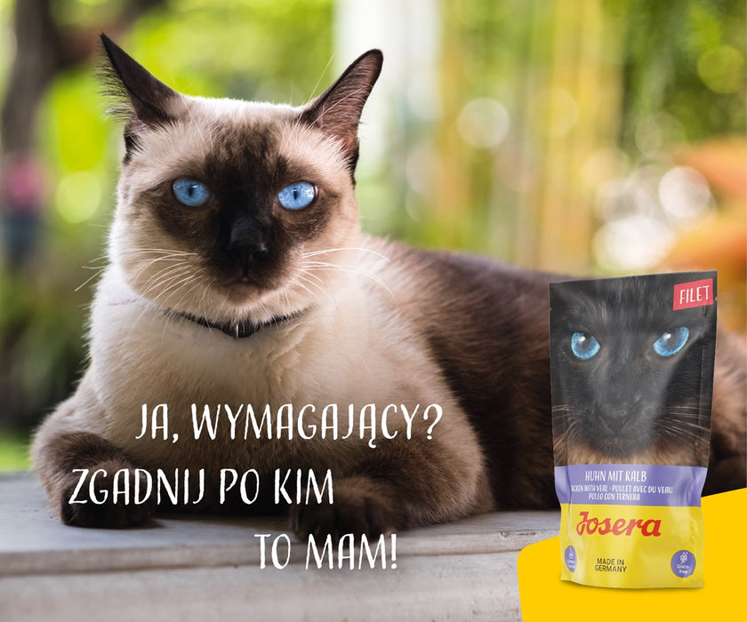 JOSERA Chicken fillet with veal - wet cat food - 70 g