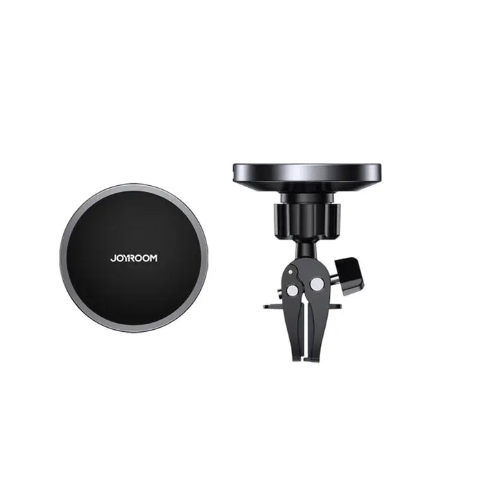 Joyroom Car Magnetic Holder Qi Wireless Inductive Charger 15W (MagSafe Compatible for iPhone) Black (JR-ZS240) - Cell