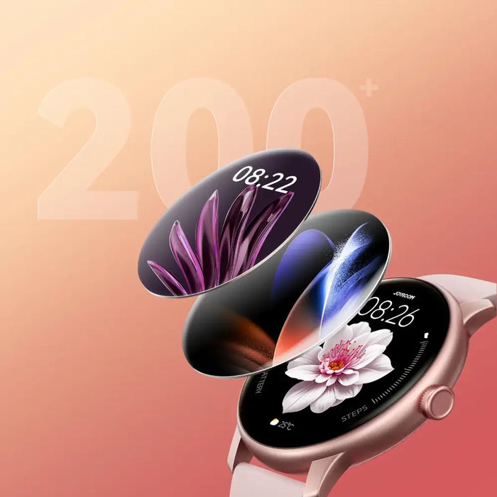 Joyroom Classis Series JR-FC1 Smartwatch with Call Answering Function / IP68 Protection - Pink - Smart watch