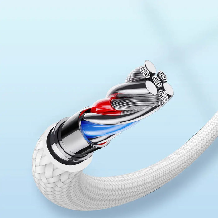 Joyroom Extraordinary Series A10 USB-A / Lightning 2.4A cable 1.2 m - white - Cell phone cables<<<HurtelXML