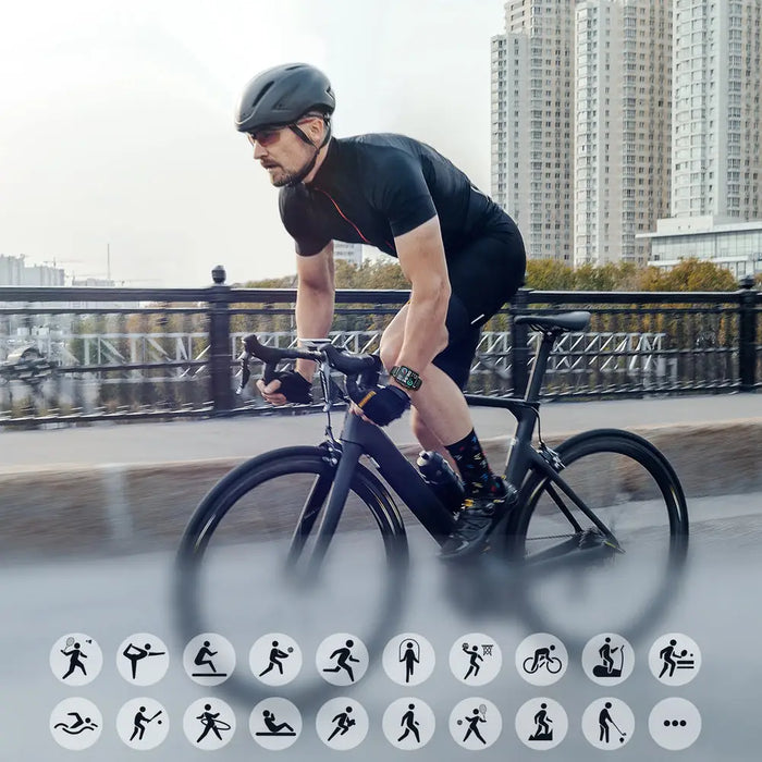 Joyroom Fit-Life JR-FT5 smartwatch with call answering function / IP68 protection - black - Smart watch