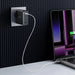 Joyroom GaN Ultra JR-TCG05EU 140W PD 3.0 QC 3.0 Wall Charger 3x USB-C 1x USB-A Black + Cable - Travel