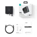 Joyroom GaN Ultra JR-TCG05EU 140W PD 3.0 QC 3.0 Wall Charger 3x USB-C 1x USB-A Black + Cable - Travel