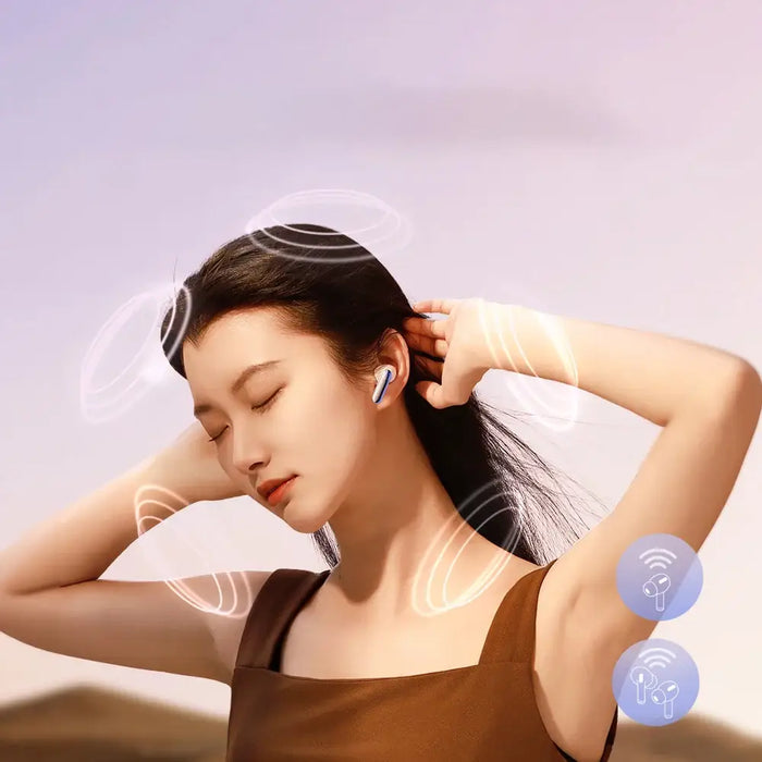 Joyroom Jbuds (JR-BC1) ANC wireless in-ear headphones - white - Headphones and speakers<<<HurtelXML