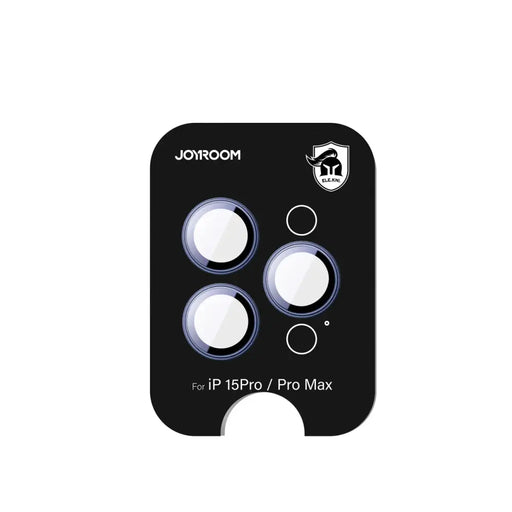 Joyroom JR-MFY0253 Glass Screen Protector for iPhone 15 Pro/15 Pro Max Lenses - Blue - Cell phone tempered