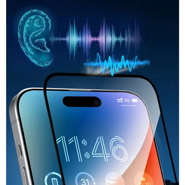 Joyroom JR-MKN0312 Corning Eyecare Tempered Glass for iPhone 16 Pro - Cell phone tempered glass<<<HurtelXML