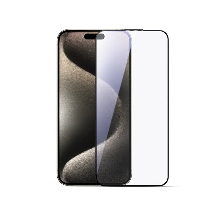 Joyroom JR-MLG0279 2.5D HD Dustproof Tempered Glass with Black Frame for iPhone 16 Pro Max - Cell phone tempered
