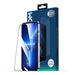 Joyroom JR-MLG0287 2.5D Anti-Blue Light + Dustproof Tempered Glass with Black Frame for iPhone 16 Pro Max - Cell phone