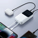 Joyroom JR-PBC07 20000mAh 30W mini power bank with USB-C and Lightning cables - white - Power