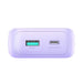 Joyroom JR-PBC07 20000mAh 30W mini power bank with USB-C and Lightning cables - purple - Powerbanks<<<HurtelXML