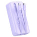 Joyroom JR-PBC07 20000mAh 30W mini power bank with USB-C and Lightning cables - purple - Powerbanks<<<HurtelXML