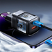Joyroom JR-TCF08EU Speed Series 30W PD/QC/AFC/FCP fast wall charger - black - Cell phone USB charger<<<HurtelXML