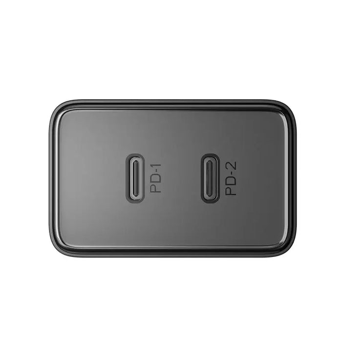 Joyroom JR-TCF09 fast charger 2x USB-C 40W - black - Cell phone USB charger<<<HurtelXML