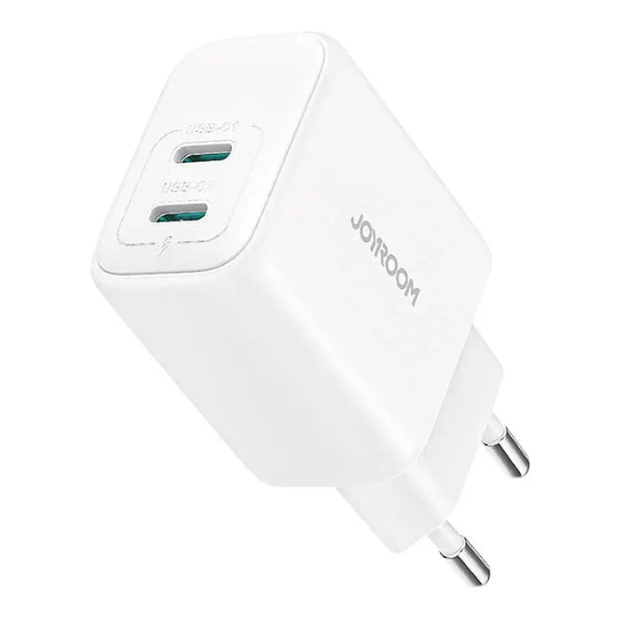 Joyroom JR-TCF12 Dual-Port (2C) 20W Power Charger (white) - mains chargers<<<Chargers<<<GSM