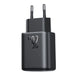 Joyroom JR-TCF13 Dual-Port (A + C) 25W Power Charger (black) - mains chargers<<<Chargers<<<GSM