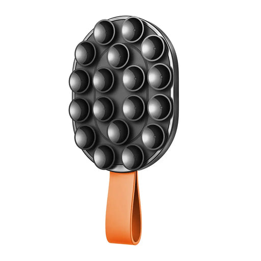 Joyroom JR-ZS393-S magnetic holder with suction cups for 4.7-7’’ phone - black and orange - Cell phone