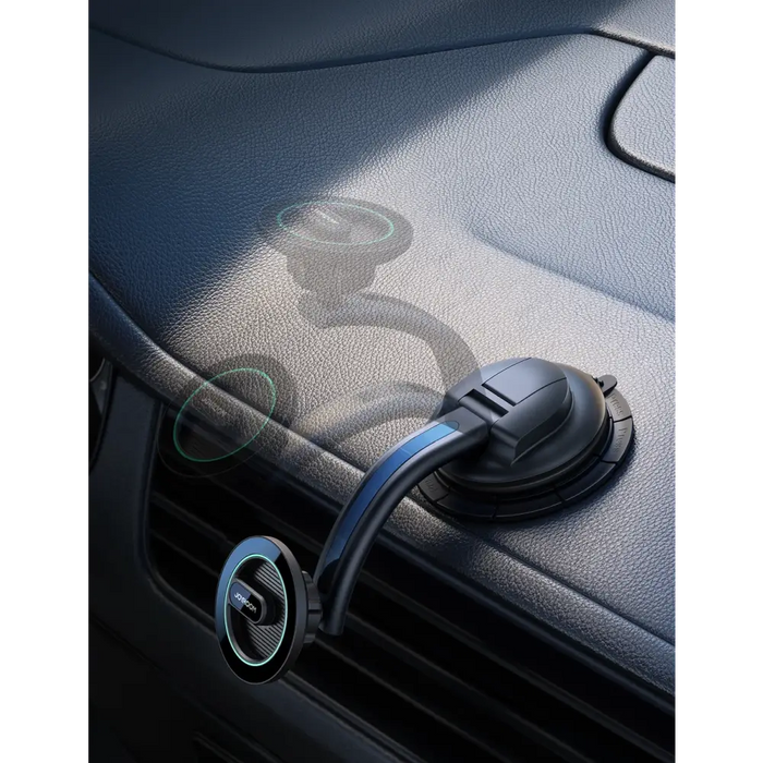 Joyroom magnetic car phone holder for cockpit dashboard black (JR-ZS366) - Cell phone holders<<<HurtelXML