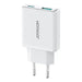 Joyroom mains charger JR-TCF14 (A + C) Super Slim 20W (white) - mains chargers<<<Chargers<<<GSM