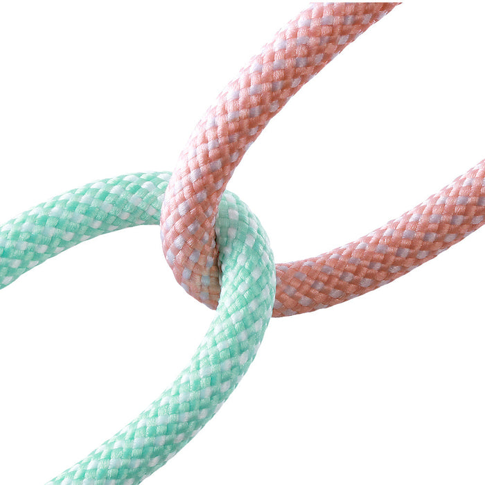 Joyroom Multi-Color Series S-A34 USB-A / USB-C 100W Cable 1m - White - Cell phone cables<<<HurtelXML&&&Type-C