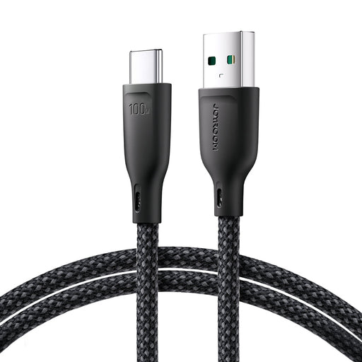 Joyroom Multi-Color Series S-A34 USB-A / USB-C cable 100W 1m - black - Cell phone cables<<<HurtelXML&&&Type-C
