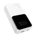 Joyroom Power Bank with Digital Display C + U PD 30W 20000 mAh with built-in Type-C and Lightning cable White