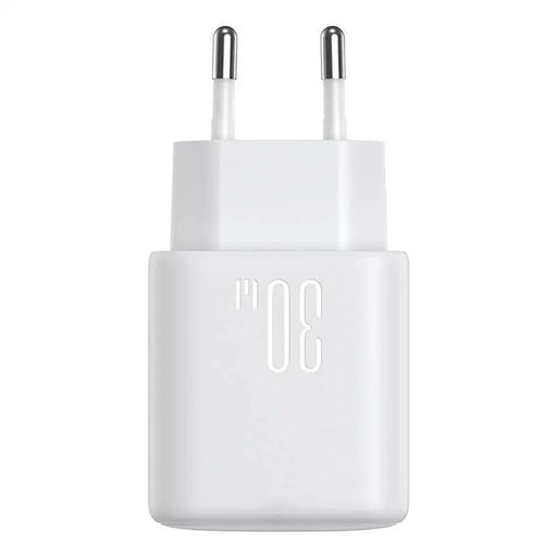 Joyroom power charger JR-TCF24 with C-C cable 30W 1m (white) - mains chargers<<<Chargers<<<GSM
