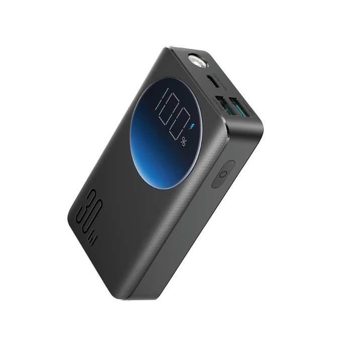 Joyroom powerbank 10000mAh 30W black (JR-PBF01) - Powerbanks<<<HurtelXML&&&Power Bank<<<Основна<<<DunaXML