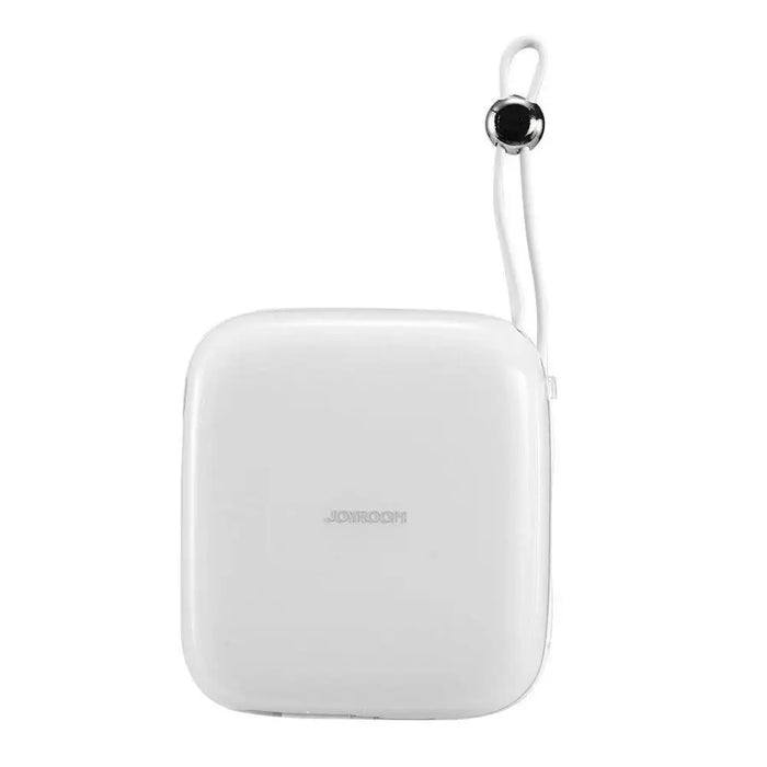 Joyroom powerbank 10000mAh Jelly Series 22.5W with built-in Lightning cable white (JR-L003) - Powerbanks<<<HurtelXML